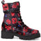 Jana Damen Stiefeletten mit Absatz mit Schnürsenkeln und Reißverschluss Blockabsatz Weite H Mehrweite, Mehrfarbig (Multicolor), 39 EU