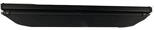 TOYSPY Laderaumabdeckung Auto Kofferraum Schutz Abdeckung Cargo Cover für VW Golf 6 MK6 2008 2009-2013,Einziehbare Kofferraumabdeckung Rollo Hutablage zubehöR,A-Black