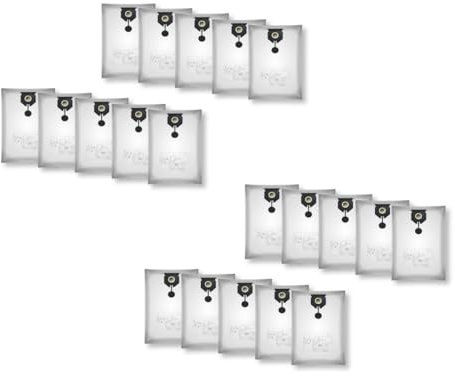Lot de 20 sacs d'aspirateur pour Kärcher 2.889-154.0 tels que NT 30/1 30 L 30L NT 30/1 Ap Te L, NT 30/1 Ap L, 30 l