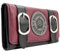 Super Natural Winchester Bros Monsterjäger-Set Portemonnaie Dreifach Münztasche & Kartenhalter, Rot
