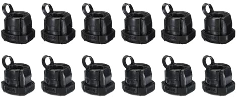 QUARKZMAN 12 pezzi di manicotto di protezione per cavo connettore di rilievo di tensione da 4.5-5.5mm per la protezione dell'isolamento del cavo elettrico