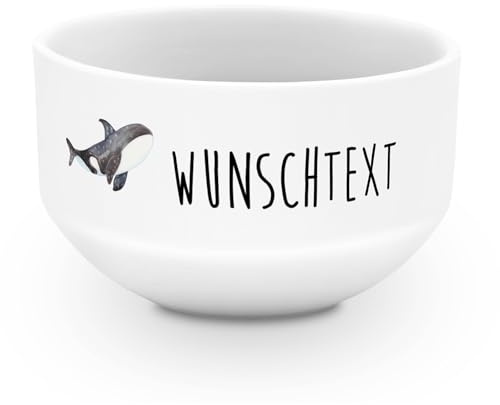 Mr. & Mrs. Panda Müslischale Orca - Personalisierte Geschenke, Wal, Büro, Orcas, Motivation, Meer, Schüssel Personalisieren, Suppenschüssel, Schale, Schüsseln, Arbeit, Müslischüssel