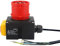 Schalter Stecker 250V 10A 3 Phasig Maschinenschalter Geräteschalter, Sicherheitsschalter inkl Not-Aus-Schalter und 60cm Kabel, Elektromagnetischer Schalter Stecker, Kompatibel (60CM Kabel&KOA7)