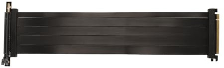 Yunir PCIE 4.0 X16 Riser Cable, RTX4090 RX6950XT Tested High Speed Flexible Extender 90 Degree Adapter GPU Extension Port, for GPU Extension Card