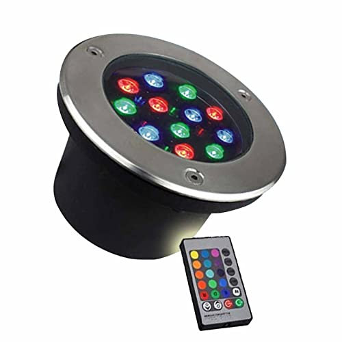 XAoSCd RGB-Unterwasserbeleuchtung Für Schwimmbäder – Tauchfähiges Led-Brunnenlicht, (24 V, 24 W)