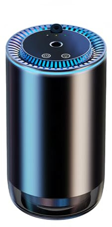 Auto Duftdiffusor, Einstellbare Duftkonzentration Auto Aroma Diffusor mit Sternenprojektor für Auto, Zuhause, Büro, Schlafzimmer