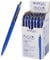 Westcott Kugelschreiber ALLTIME Blau 50 Stück | Vorteilspack Druckkugelschreiber mit blauer Tinte | Strichstärke M mit X20 Standardmine | Dokumentenecht ISO 12757-2 | Stabiler Metallclip | E-737456 00