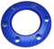 Auto Lenkrad Universelle 70 Mm PCD Lenkräder Hupenknopfabdeckung Autorennen Sportlenkrad Hupenknopf Haltering(BLAU-1)