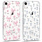 Yoedge 2 Stück HandyHülle für iPhone XR Hülle 6,1, Aesthetic Fliege Muster Design Mädchen Junge Geschenk, Transparent Weich Silikon Stoßfest Bumper Cover Schutzhülle für iPhone XR Case,Niedlich