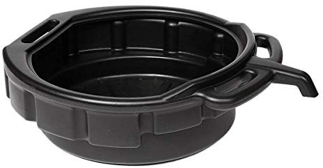 pQirnvIL Vaschetta di scarico dell'olio da 10 litri per serbatoio di raccolta dell'olio motore, vassoio di viaggio per riparazione auto cambio fluido carburante strumento garage