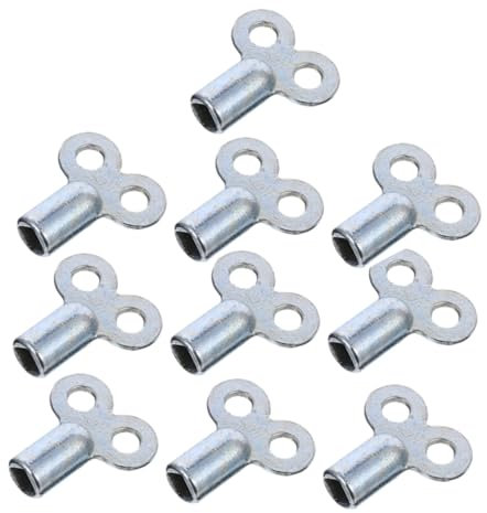 KONTONTY 10stücke Teiliges Heizkörper Entlüftungsschlüssel Multifunktionale Schlüssel Für Heizkörper Und Wasserhahnventile Tragbar Und Langlebig Für Sanitärarbeiten