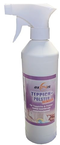 Axis Line Teppich-& Polstershampoo 500ml Gebrauchsfertig für Teppiche & Polster - Bodenpflege oder Haushaltsreiniger