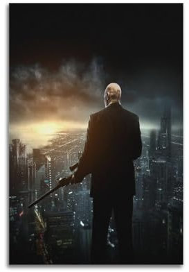 ACIFHGUE Hitman-Serie, Spiel-Poster, dekoratives Gemälde, Leinwand, Wandposter und Kunstdruck, moderne Familienschlafzimmer-Dekoration, Poster, 50 x 75 cm