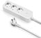 Offgridtec Smarte 3-Fach Steckdosenleiste mit Smart Life- oder Tuya-App 1,8m Kabel (1, 1 Stück)