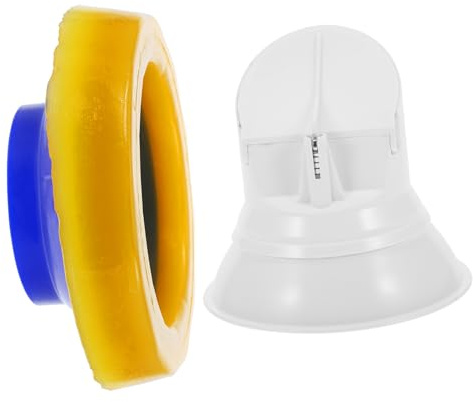 Operitacx Toilet Bowl Sealing Ring and Anti-Leakage Gasket Set with Odor-Proof Seal Thickened Bathroom Toilet Seal for Small Bowls Universal Base Replacement Part