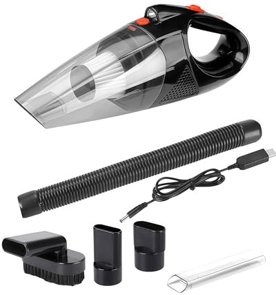AAFGVC Handheld Vacuum Cleaner V1 Pro -Modèle Ergonomique sans Fil avec Tube prolongateur, Parfait pour Voiture, escaliers et Petits espaces.