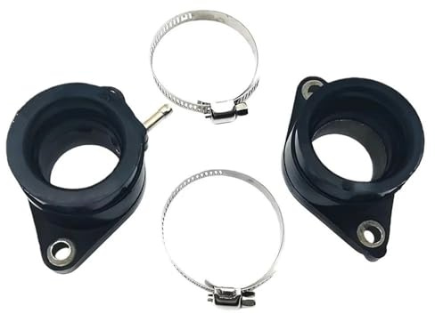 Ansaugstutzen Aus Vergaser-Schnittstellenadapter Ansaugkrümmer Für Yamaha XT500 XT 500 E T Z 1986 1987 1988 1989 Verbindungsstutzen Vergaser Gummi Joint