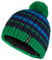 Trollkids Kinder Hafjell Bommelmütze, Marineblau/Mittelblau/Grün, Größe 6-12 Years;52-56cm