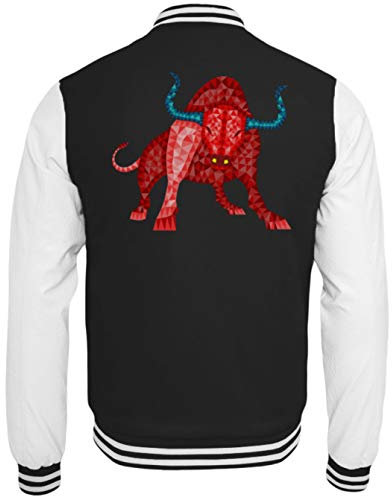 Chorchester - Felpa per Tutti i Tifosi del Toro, in Polygon Nero/Bianco XS