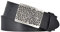Mytem-Gear Damen Leder Gürtel Koppelschließe Belt Ledergürtel Rindleder 35 mm Damengürtel (95, Schwarz)