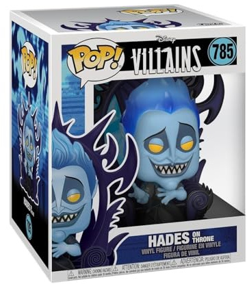 Funko POP! Deluxe: Villains - Hades On Throne - Disney Villains - Vinyl-Sammelfigur - Geschenkidee - Offizielle Handelswaren - Spielzeug Für Kinder Und Erwachsene - Movies Fans