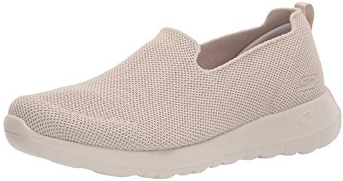 Skechers Go Walk Joy Sensational Day, Zapatillas De Deporte Mujer, Taupe Textile Trim, 41 EU