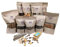 MERVELA Geschenkbox für kleine Hunde Hundeliebhaber, Hundebesitzer zu Weihnachten beschenken, Snackbox, Leckerliebox