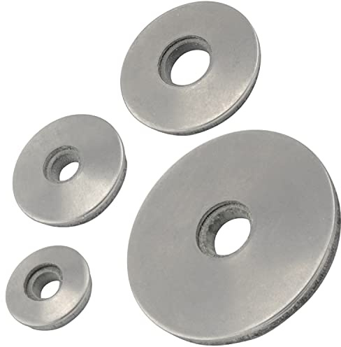 OPIOL QUALITY® Dichtscheiben mit EPDM 6,7x22 mm aus Edelstahl A2 V2A (50 Stück) Unterlegscheiben Neopren Dichtung Dichtscheibe für Spenglerschrauben Gummi