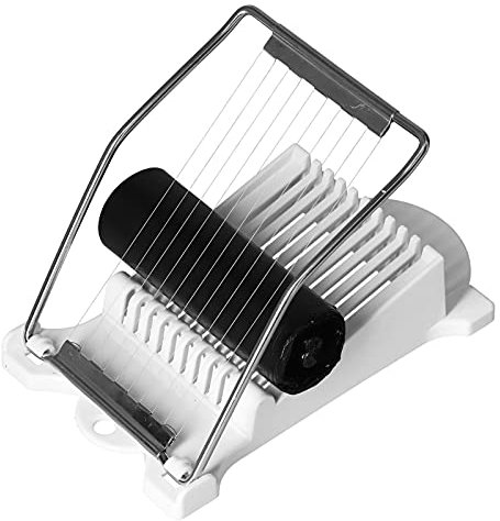 Multifunktions-Kunststoff-Edelstahl-Schneidewerkzeug Bananenschneidewerkzeug Gekochte Eierschneider Kartoffel-Tomaten-Schneidewerkzeug für die Küche zu Hause