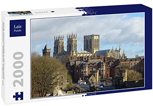 Lais Jigsaw Puzzle York, including Minster and city wall - Yorkshire, England, UK 2000 pieces
