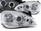 CR-Lights LED Angel Eyes Scheinwerfer für Opel Corsa C 01-06 chrom