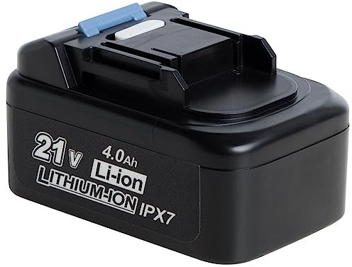 Batterie de Remplacement Bamboosang 21V 4.0Ah Li-ION, Batterie Lithium-ION