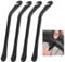 Amabro Bicycle Tire Levers, 4PCS Bike Tire Spoon Changing Tool Stainless Steel Levers Tire Repair Tool Portable Bike Tire Removal Repair Tools for Mountain Road Bike Inner Tube Metal Repair