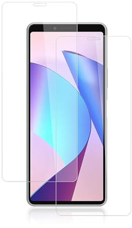 FOXZKISS für Sony Xperia 10 II Schutzfolie, 2 Stück Sensitive Touch Folie für Sony Xperia 10 II, Kratzfest Blasenfrei Schutzglas für Sony Xperia 10 II, HD Klar Displayfolie für Sony Xperia 10 II Glas