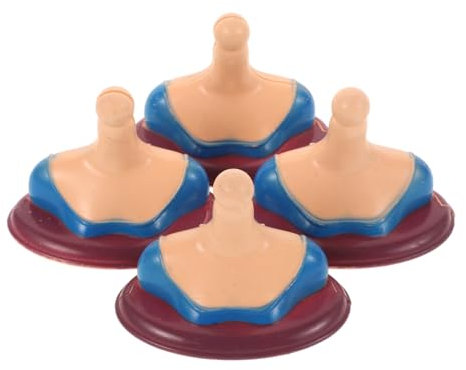 ibasenice 4stücke Teiliges Mini Mannequin Bust Miniatur Modell Für Puppenhäuser Als Zubehör Für Mini-häuser Und Fotoszenen Stabil Und Langlebig Aus Gefertigt