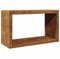 vidaXL Rastrelliera per Legna 100x40x60 cm in Acciaio Corten, Porta Legna, portalegna da Esterno, portalegna da Interno, Porta ceppi