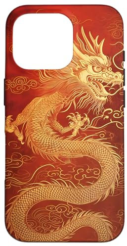 Hülle für iPhone 16 Pro Traditioneller chinesischer Drache