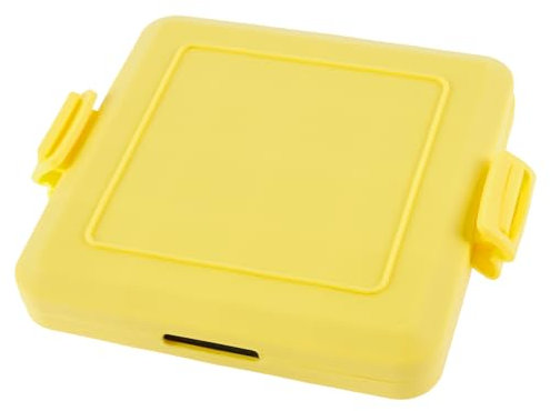 Microwave Toastie Maker,Microwave Toastie Sandwich Maker Silicone Micro Toastie Maker Non-stick,Microwave Toastie Sandwich Maker and Grill Heatwave Technology for Bread Sandwich (Yellow)