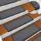 BOWEKAM Home & Garden-Carpet Stufenmatten 15 Stück 65x21x4cm Dunkelgrau Möbelwahl
