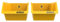 DEWALT DWST82813-1 - Juego de 2 recipientes de plástico duraderos para tuercas, pernos, tornillos y pequeñas herramientas en talleres, garajes o sótanos