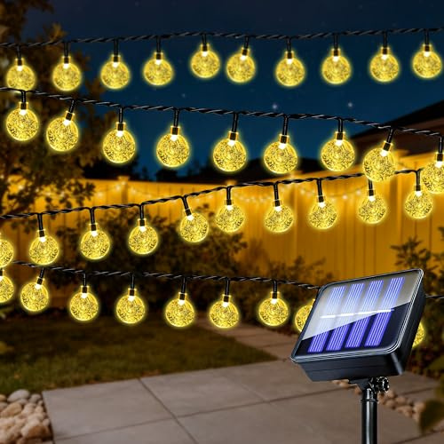 Xcdhemde® Catena Luminosa Esterno Solare 12M 100LED