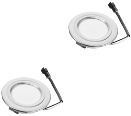DOITOOL 2 Stück LED Leuchtmittel für Dunstabzugshaube Kaltlicht mit Metallfassung Wasserfestes Unterbau Ersatzlicht für Küchen Schrankbeleuchtung Langlebige LED Lampe für Dunstabzug und