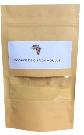 Scorza di limone macinata – Spezia naturale in polvere – Aroma fresco per cucina e dolci –