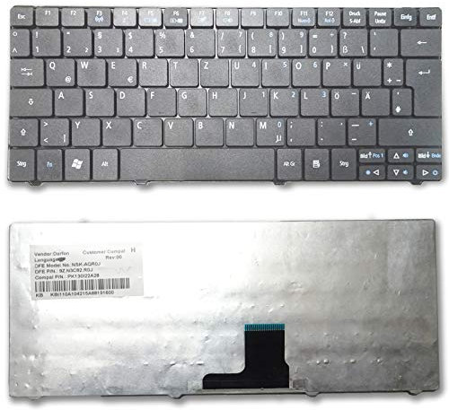 Bucom Tastatur für Acer Aspire One 751 ZA3 721 1810T 1830T 8172 8172t 8172z deutsch
