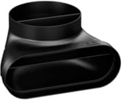 Bora Ecotube EFR90/1 Übergang flach rund 90°
