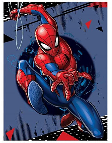 Spiderman Plaid Polaire