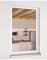 Fliegengitter Fensterbausatz Master XL SLIM 130x220cm weiss 101580101-VH