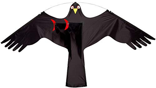 Wolkenstürmer épouvantail cerf Volant, Noir 1168 150 x 65 cm