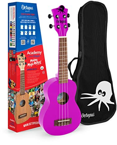 Octopus UK205-PK Ukulélé soprano Rose