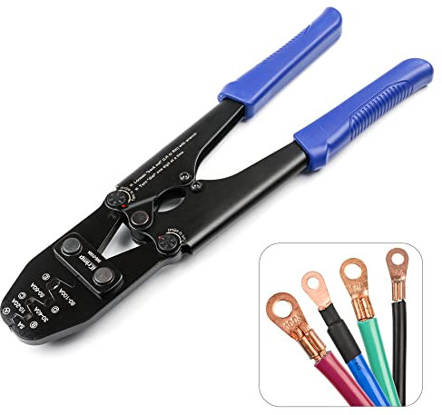 iCrimp IWS-5100A. Gli strumenti crimpatori per batterie e connettori a cilindro aperto funzionano con crimpatrici in stile B 1,3-21,15 mm2